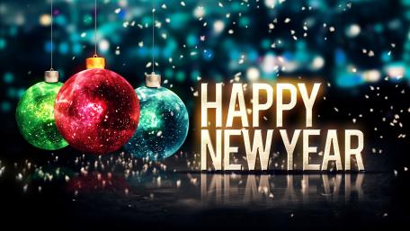 Festive New Year Celebration Wallpaper wallpaper
