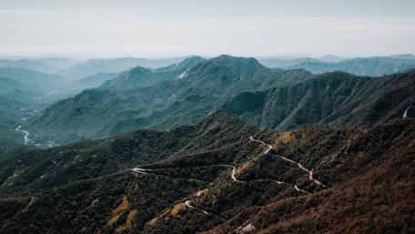 Majestic Mountain Landscape in 4K Resolution wallpaper