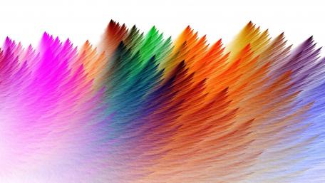 Colorful Wave Symphony wallpaper