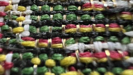 Vibrant Textile Micro Weave Design wallpaper