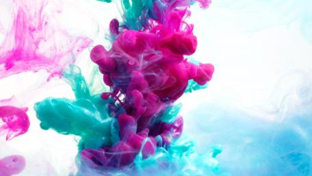 Mystical Dance of Vibrant Smoke wallpaper