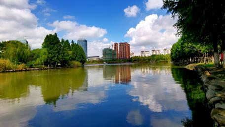 Tianjing Lake, Taicang, Suzhou wallpaper
