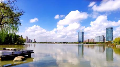 Taicang Tianjing Lake wallpaper