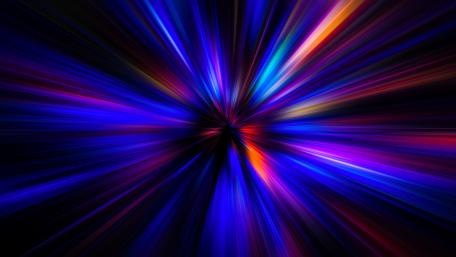 Radiant Burst of Colorful Lines wallpaper