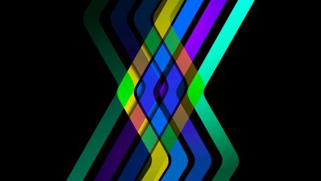 Vibrant Lines in Motion wallpaper