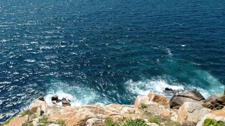 Majestic Waves of the Pacific Ocean wallpaper