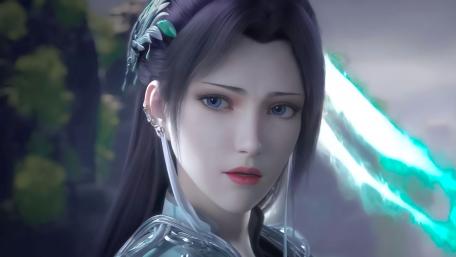 Ethereal Warrior Princess in Moonlight wallpaper