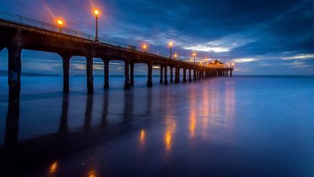 Manhattan Beach Pier wallpaper