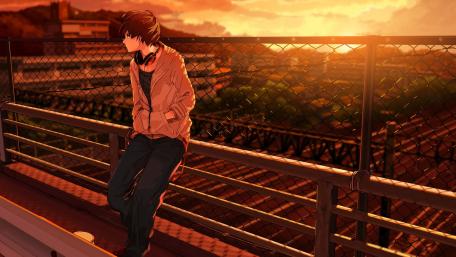 Solitude at Sunset wallpaper