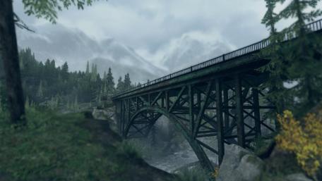 Cgi Bridge Digital Art wallpaper