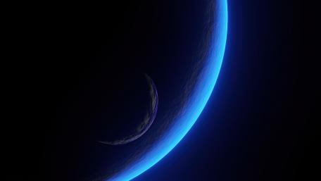 Blue planet wallpaper
