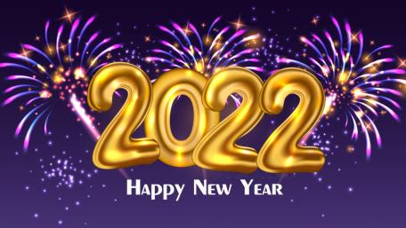 Vibrant New Year Celebration Wallpaper 2022 wallpaper