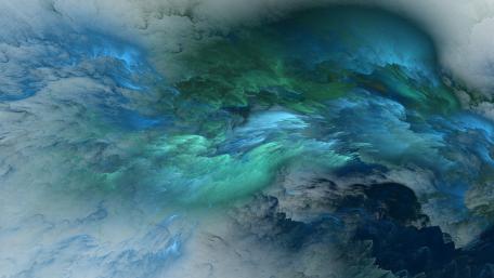 Surreal Liquid Dreamscape wallpaper
