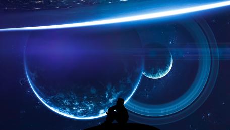 Beyond the Cosmic Horizon wallpaper