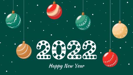 Festive New Year 2022 Wallpaper wallpaper