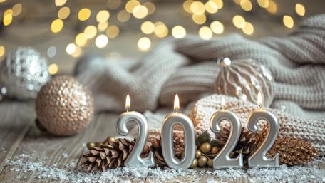 Festive New Year Bliss in 2022 wallpaper
