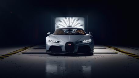 Sleek Elegance of the Bugatti Chiron wallpaper