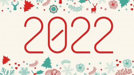 Festive New Year 2022 Wallpaper wallpaper