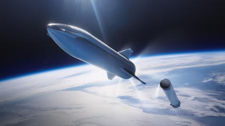 Starship wallpaper