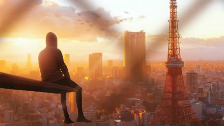 Above Tokyo wallpaper