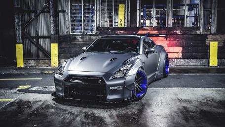 Urban Nissan GT-R Perfection wallpaper