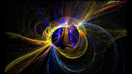 Fractals multiple spiral effects. 2021. wallpaper