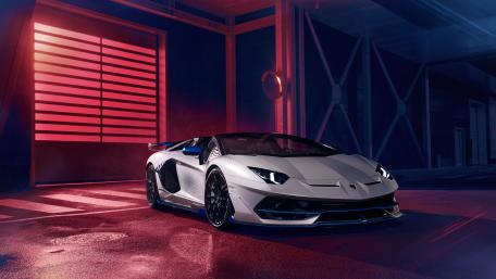 Lamborghini Aventador SVJ in a Stunning 8K Wallpaper wallpaper