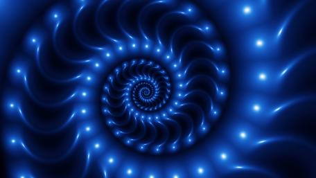 Blue swirl wallpaper