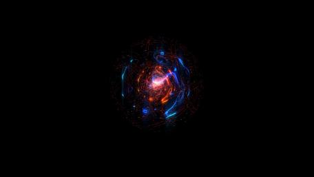 Electric Sphere of Colors and Darkness wallpaper