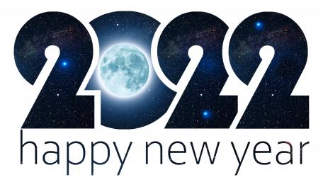 Cosmic Celebration for the New Year 2022 wallpaper