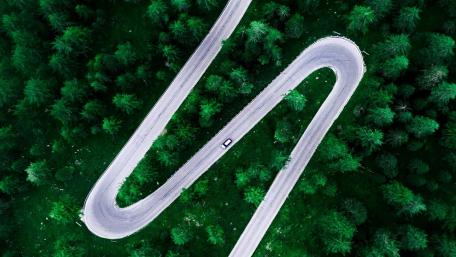 Car on Road wallpaper
