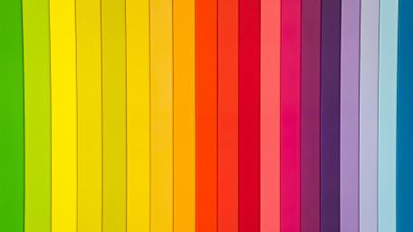 Vibrant Stripes of Color Harmony wallpaper