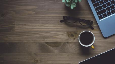 Coffee on the table wallpaper