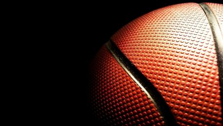 Basketball Focused in Darkness wallpaper