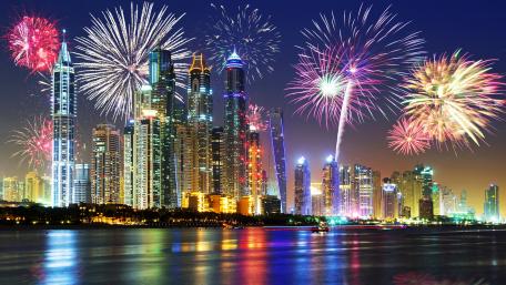 New Year in Dubai wallpaper