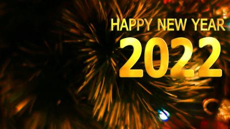 Celebrating the Arrival of 2022 with Joyful Moments wallpaper
