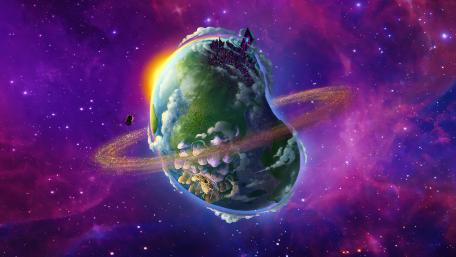 Bean Earth wallpaper