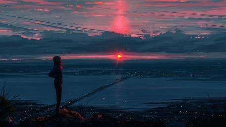 Enjoying the View wallpaper