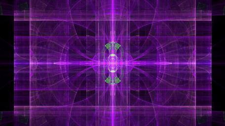 Purple fractal pattern wallpaper