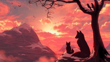 Time with friend wallpaper