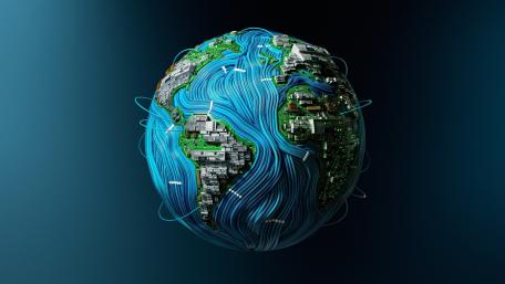 High-Tech Earth wallpaper