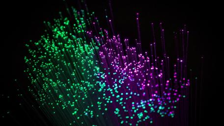 Optical Fiber Rays wallpaper