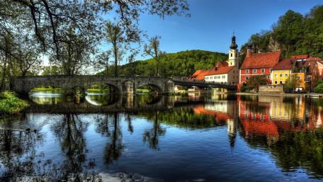 Steinerne Brücke of Kallmünz wallpaper