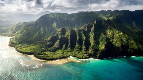 Nā Pali Coast State Park, Hawaii wallpaper