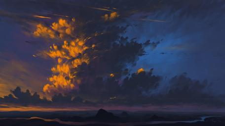 Scattered Lights wallpaper