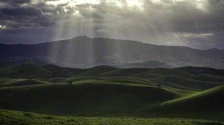California light show wallpaper