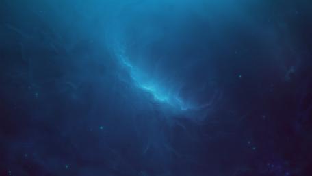 Blue Nebula Dreamscape wallpaper