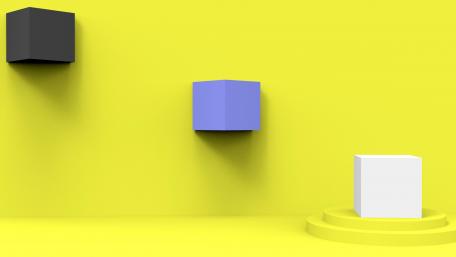 Corner to corner wallpaper