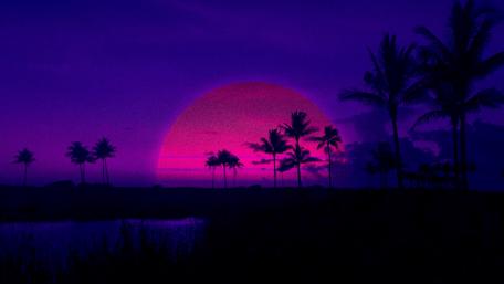 Aesthetic Sunset wallpaper