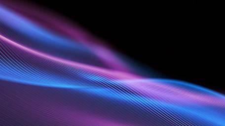 Light Blue and Pink Wavy Lines wallpaper